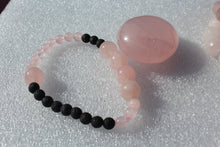 Load image into Gallery viewer, Rose Quartz LOVE Bracelet