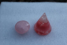 Load image into Gallery viewer, Rose Quartz LOVE Pyramid Cone Orgonite