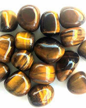 Load image into Gallery viewer, Adjustable Tiger Eye Necklace (Tumbled)
