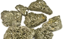 Load image into Gallery viewer, Adjustable Iron Pyrite "Fools Gold" Necklace (Raw)
