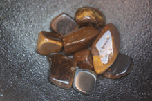 Load image into Gallery viewer, Tigers Eye Pieces (Tumbled)
